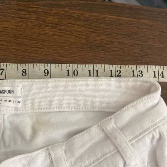 A11 Women's One Teaspoon Freebird 2 Distressed Zip Ankle Jeans Fair Condition 25 - Picture 9 of 14